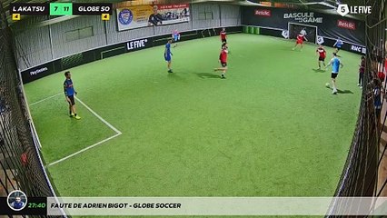 Faute de adrien bigot - GLOBE SOCCER