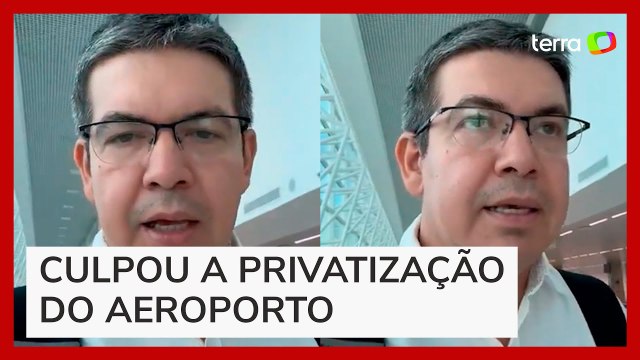 Randolfe Rodrigues perde evento com Lula e culpa privatização de Aeroporto