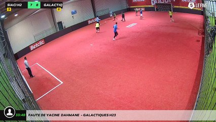 Faute de Yacine  Dahmane  - Galactiques H23