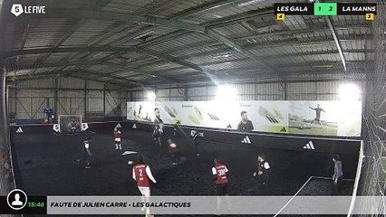 Faute de Julien CARRE - Les Galactiques