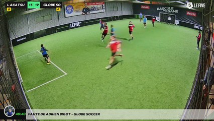 Faute de adrien bigot - GLOBE SOCCER