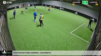 Faute de Matthieu  Moreno - LES EXPERTS