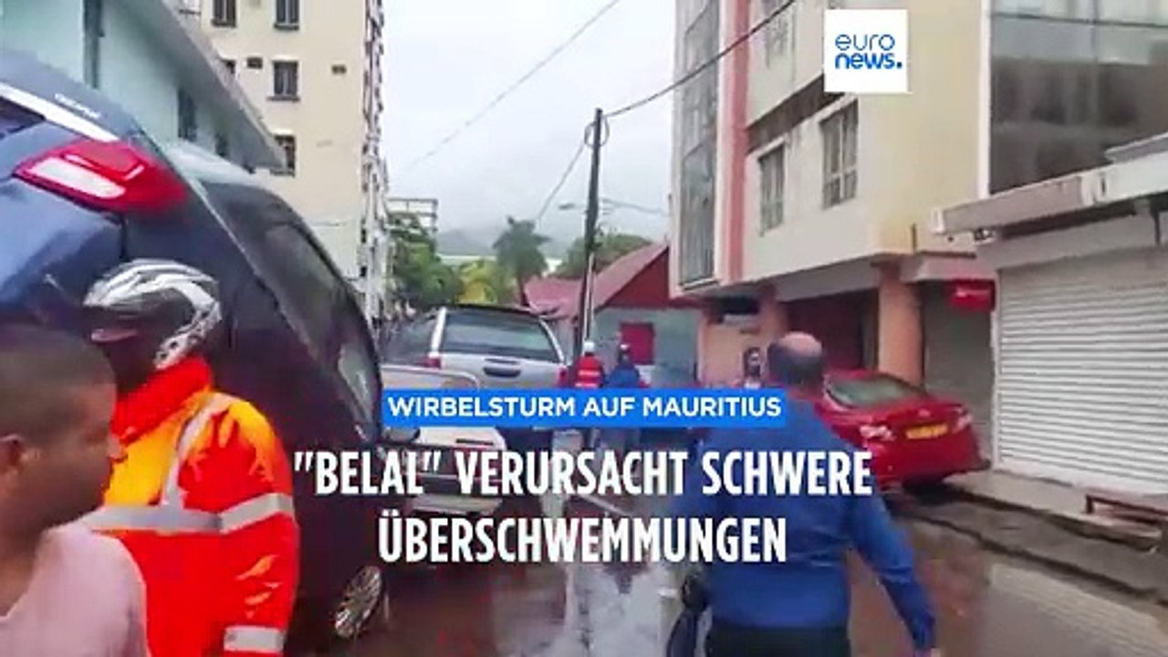 Leichen treiben im Wasser: Wirbelsturm trifft Mauritius mit voller Wucht
