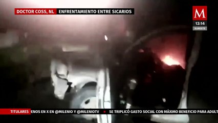 Difunden videos de enfrentamientos entre sicarios en Nuevo León