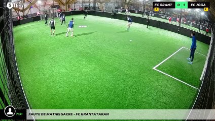 Faute de Mathis SACRE - FC GRANTATAKAN