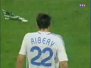 Football-France-Espagne, Le But De Ribéry