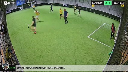 But de Nicolas Casassus - CLAN CAMPBELL