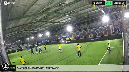 Faute de RAHOVAN  ALIN - FC STEJARII