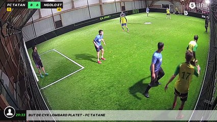 But de Cyr Lombard Platet - FC TATANE