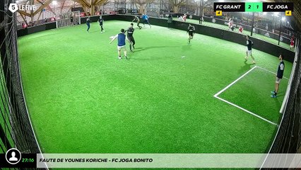 Faute de Younes Koriche - FC JOGA BONITO