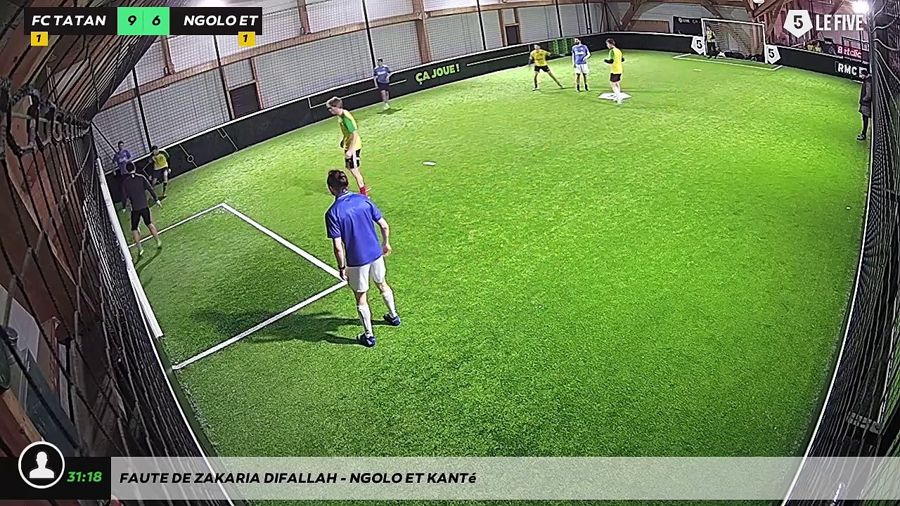 Faute de Zakaria DIFALLAH - Ngolo et Kanté