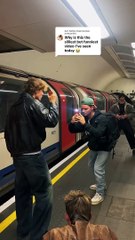 we had to wait for 7 trains filming this #behindthescenes #elevatorboys