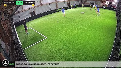But de Cyr Lombard Platet - FC TATANE
