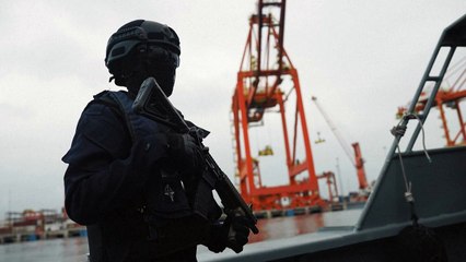 Guarda Costeira equatoriana combate traficantes em Guayaquil