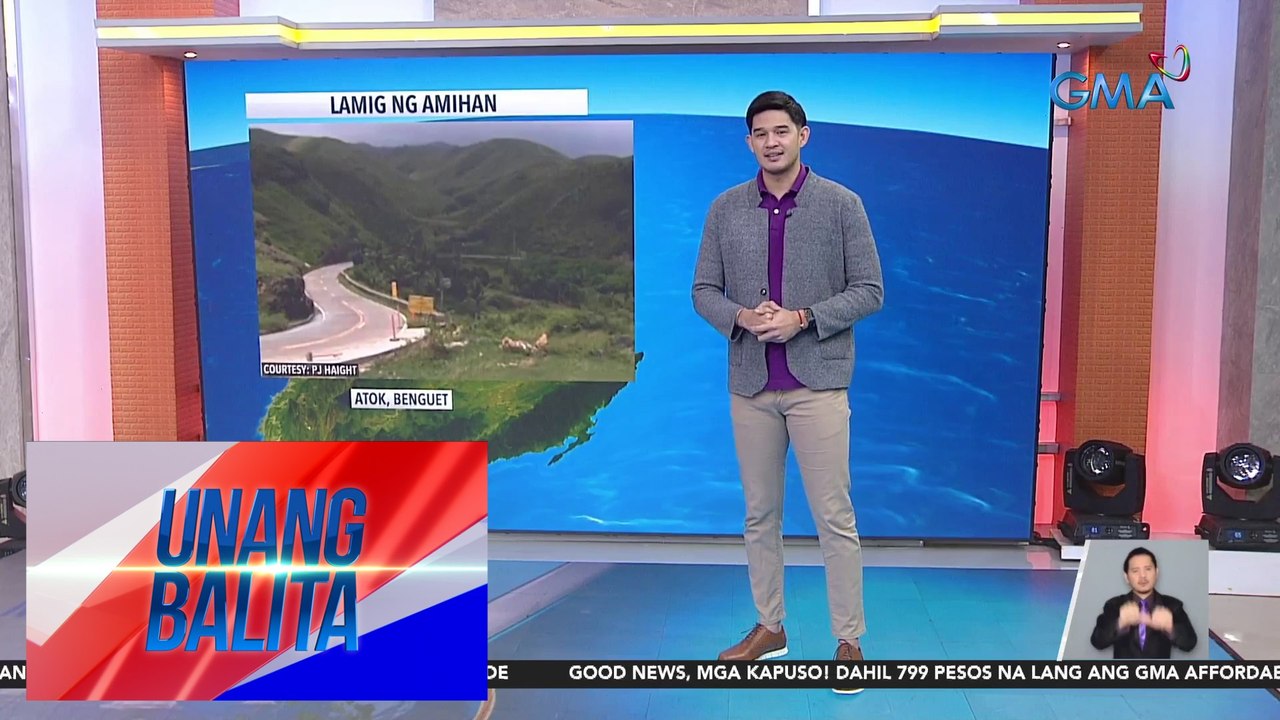 Malamig na panahon, posibleng magtagal hanggang sa kalagitnaan ng Pebrero - Weather update today as of 6:13 a.m. (January 16, 2024) | UB