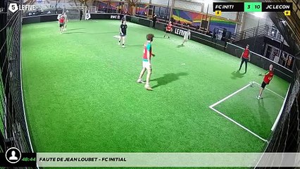 Faute de Jean LOUBET - FC INITIAL