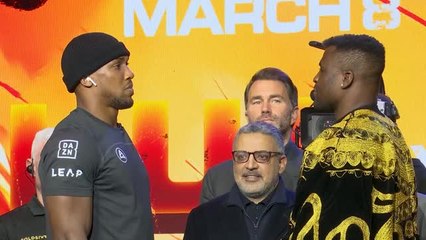 Test of soul or test of chin? Joshua v Ngannou ready to go