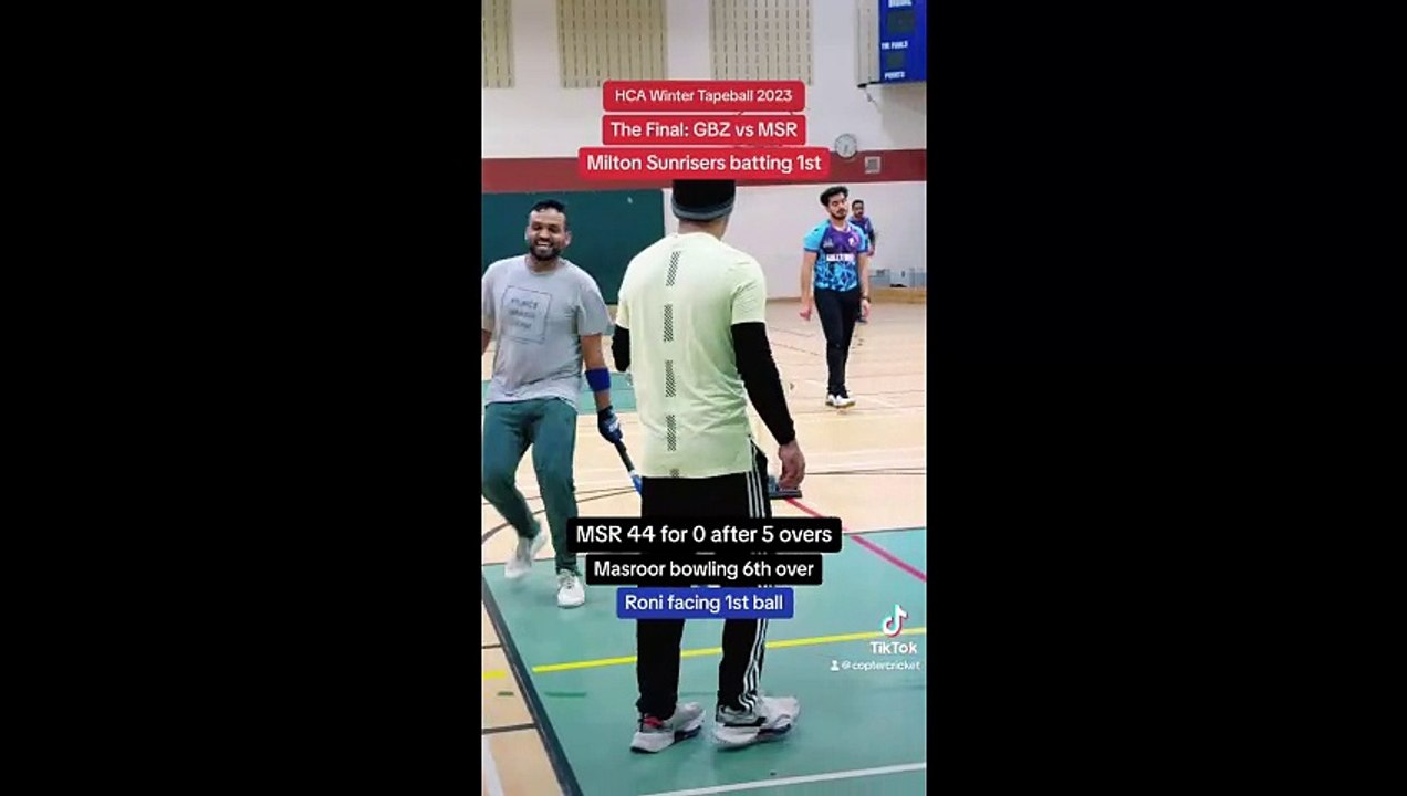 HCA Winter Tapeball - The Final: Gully Boyz vs Milton Sunrisers