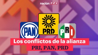 Los conflictos de la alianza PRI, PAN, PRD