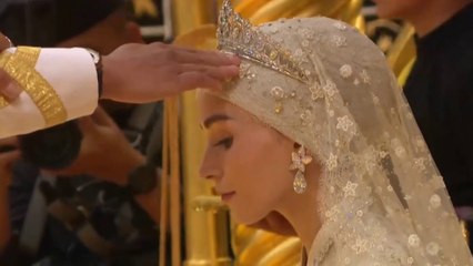مراسم زفاف أسطورية ولا الف ليلة وليله لشخصية ملكية اسلامية