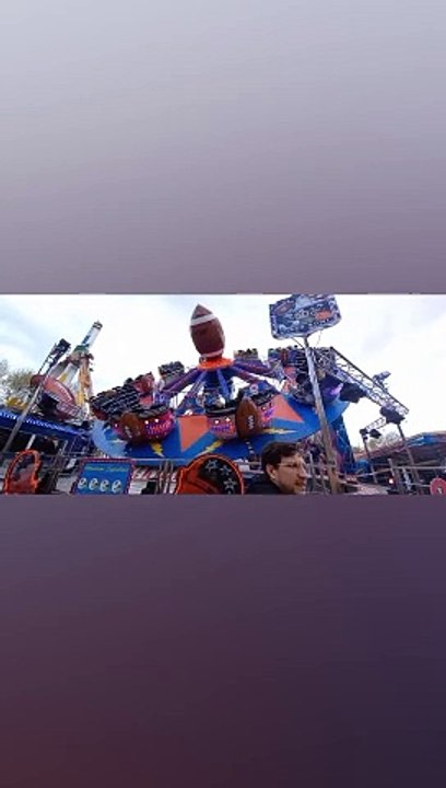 Foire des Rameaux de Grenoble 2023  #france #grenoble #divertissement  #sensations #manège #foire  (11)