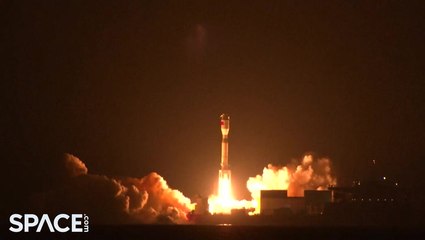 Watch How China's Smart Dragon 3 Launched Test Satellites From Mobile Sea Platform