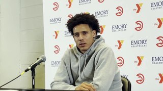 WATCH: Everything From Jalen Johnson After Hawks Victory Over the Spurs