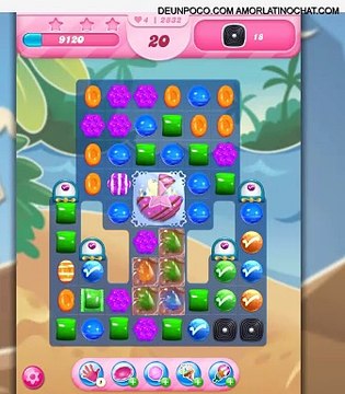 Playing candy crush saga level 2,832 game players Jugando candy crush saga nivel 2,832 juego jegos jugadores
