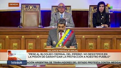 El Mundo desde el Sur 15-01 Venezuela realiza Balance Mensaje Anual