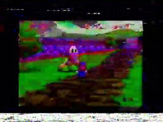 Super Mario 64 [Wii U] 1/11/24 [VHS Recording Tape His Damaged At Glitches]
