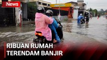 Ribuan Rumah di Pangkalpinang Terendam Banjir akibat Hujan Deras