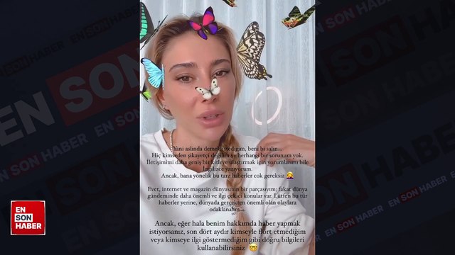 Formula E CEO'suyla aşk yaşadığı iddia edilen Şeyma Subaşı, yeni açıklama: Elime erkek eli değmed