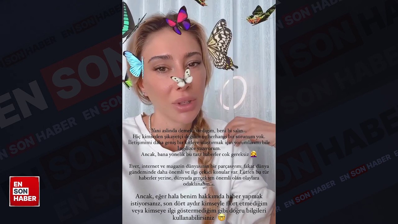 Formula E CEO'suyla aşk yaşadığı iddia edilen Şeyma Subaşı, yeni açıklama: Elime erkek eli değmed