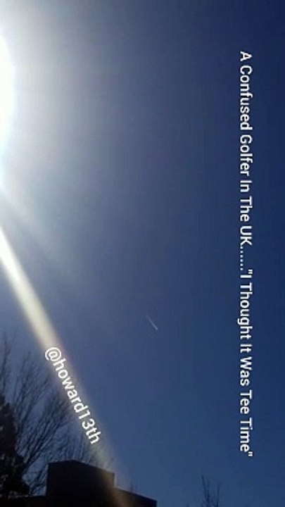 "A Confused Golfer In The UK......"I Thought It Was Tee Time"" 1/15/2024