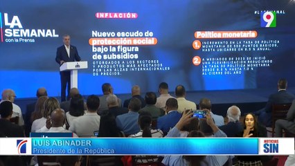 Abinader: República Dominicana posee reservas suficientes de divisas | Emisión Estelar SIN con Alicia Ortega