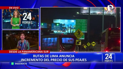 Ajuste tarifario: Rutas de Lima anuncia incremento en el peaje a S/7,50