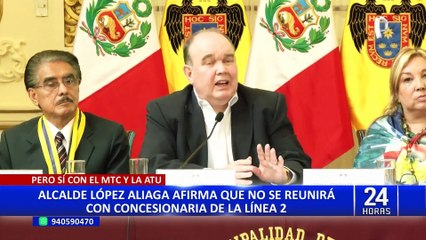 Alcalde de Lima no cree en reducción de plazo para construcción de Estación Central de la Línea 2 del Metro