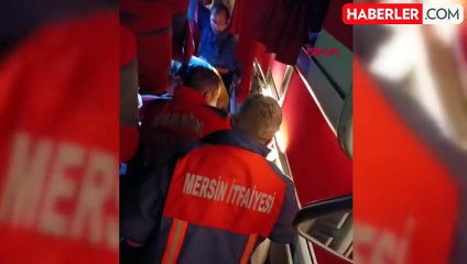 Mersin'de bariyerlere çarpan yolcu otobüsü takla attı! 9 kişi öldü, 30 kişi yaralandı