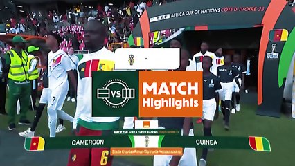 HIGHLIGHTS | Cameroon  Guinea #TotalEnergiesAFCON2023 - MD1 Group D