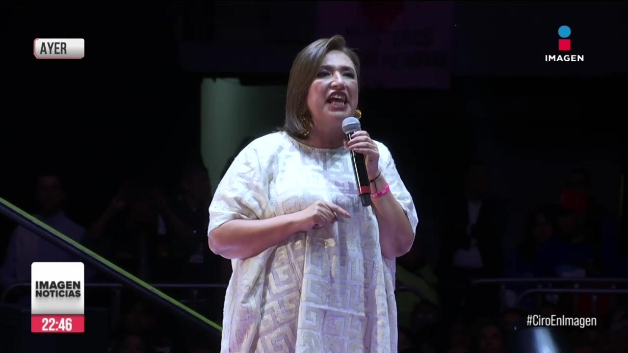 “Señora Sheinbaum, si le dan permiso, nos vemos en los debates”: Xóchitl Gálvez