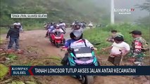 Tanah Longsor Tutup Akses Jalan Antar Kecamatan di Toraja Utara