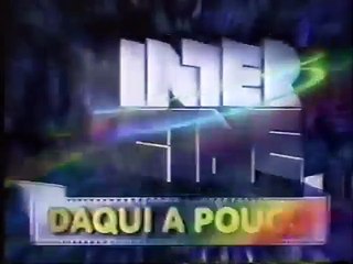 Chamada do Intercine com o filme Estranhos encontros (11-01-1999)