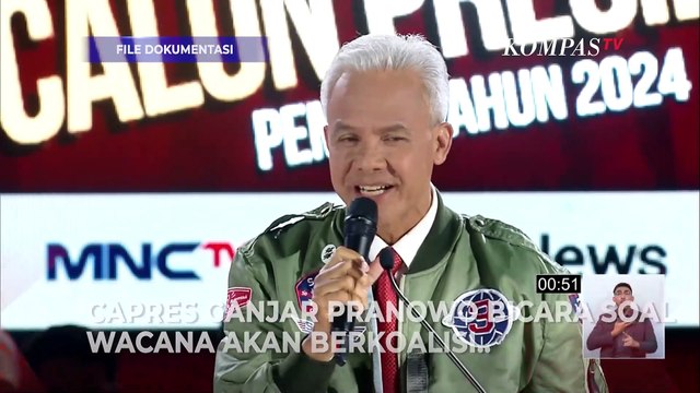 Capres Ganjar Bicara Soal Komunikasi dengan Pasangan AMIN Terkait Potensi Dua Putaran