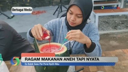 Ragam Makanan Aneh Tapi Nyata, dari Ice Cream Sampah Plastik hingga Batagor Naruto