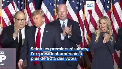 Présidentielle américaine : Donald Trump en tête de la primaire républicaine de l’Iowa