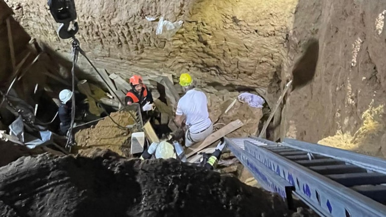 Tekirdağ’da fabrika inşaatında göçük; 1 ölü, 1 yaralı