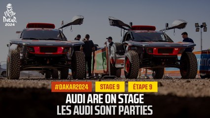 Audi Takes Center Stage at Dakar 2024 Stage 9 🚗