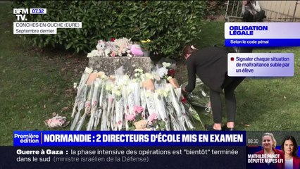 Eure: après la mort d'une fillette, deux directeurs d'école mis en examen pour non-dénonciation de maltraitances