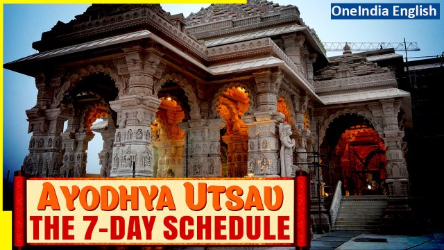 Ram Mandir Update: Seven-Day Schedule for Ram Mandir Inauguration Released | Oneindia News