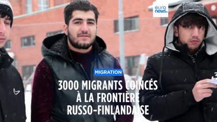 Entre 2 et 3000 migrants seraient bloqués à la frontière russo-finlandaise